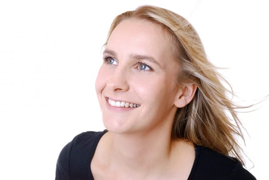 Smiling young woman