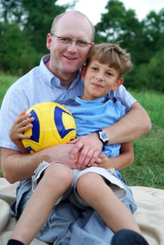 Father and son