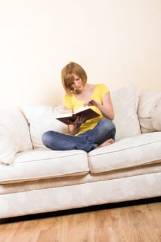 Woman reading