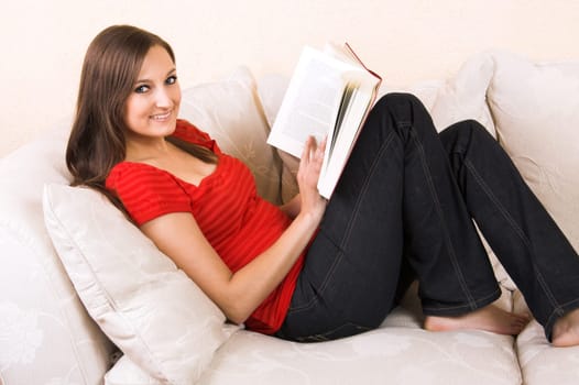 Woman reading