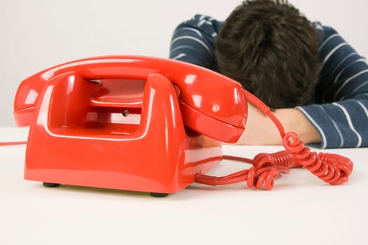 sleeping at work