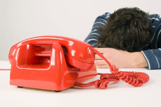 sleeping at work