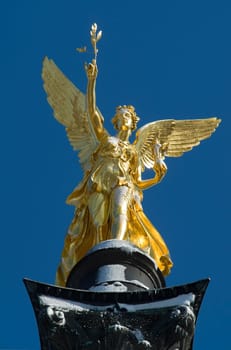 Munich Angels of Peace in Winter