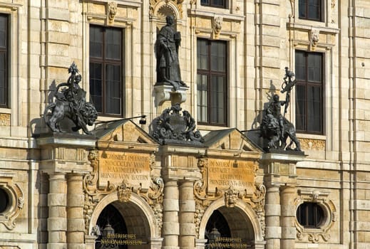Facade of the Munich National Museum