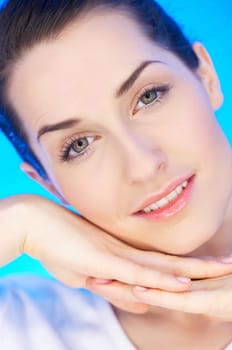 Portrait of beautiful woman