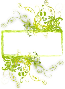 Map green background