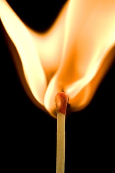 Igniting match