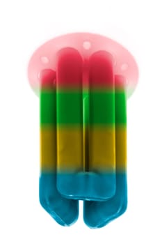 Compact colors fluorescent light bulb