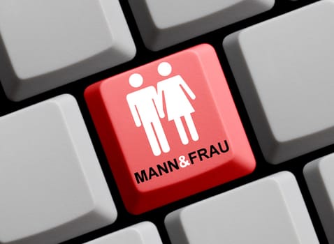 Men and women online