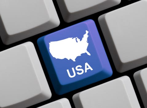 America map online