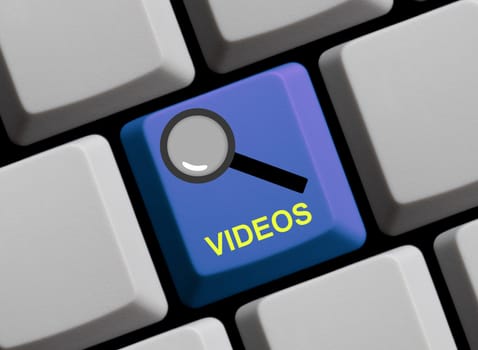 Search for videos on the Internet