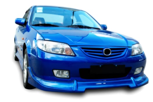 A modern sportive car