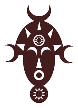 African mask