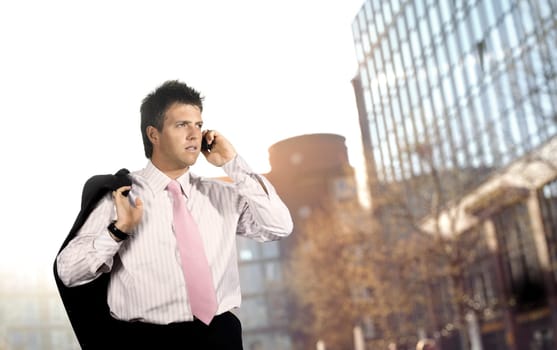 Businessman outdoor