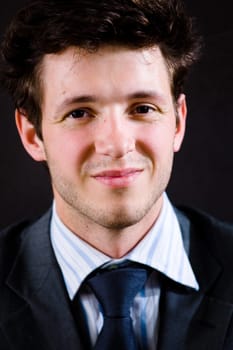 Happy businessman