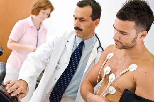 Medical team working