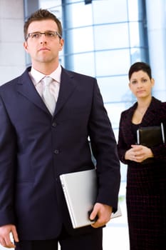 Businesspeople outdoor