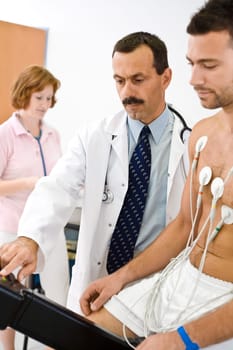Medical team working