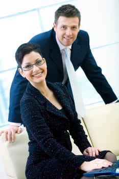 Successful business partners