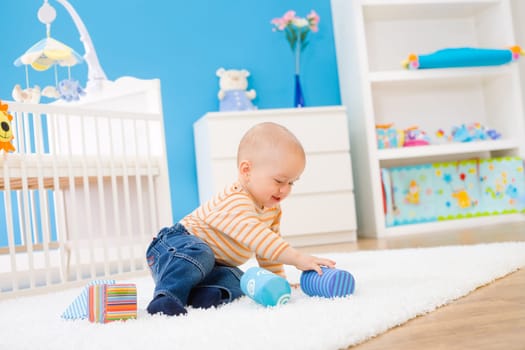 Children playing in room