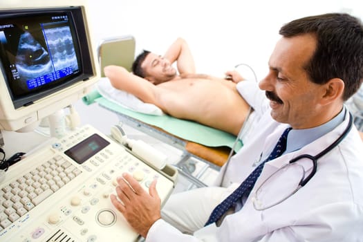 Ultrasonic scan