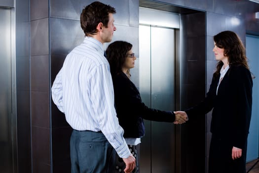 Business greeting
