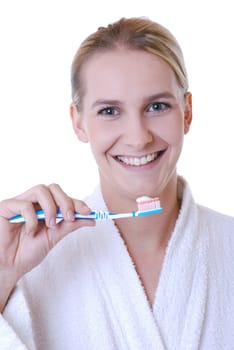 Brushing your teeth