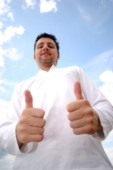 Thumbs up