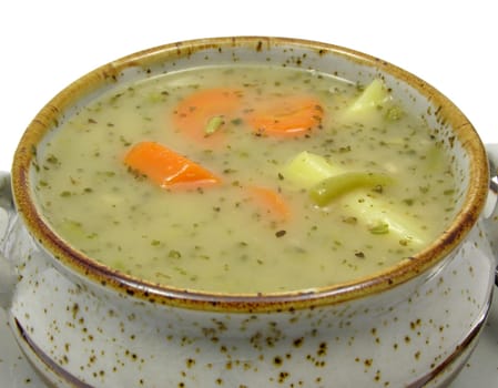Vegetable stew with potatoes,carrots and beans