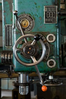 Column drill antique