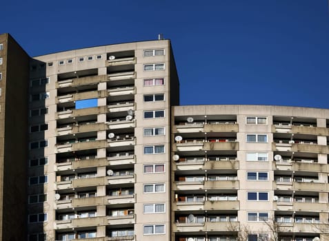 High-rise buildings in Kassel