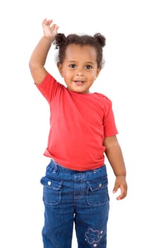 Adorable african baby