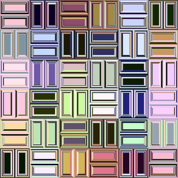 pastel blocks pattern