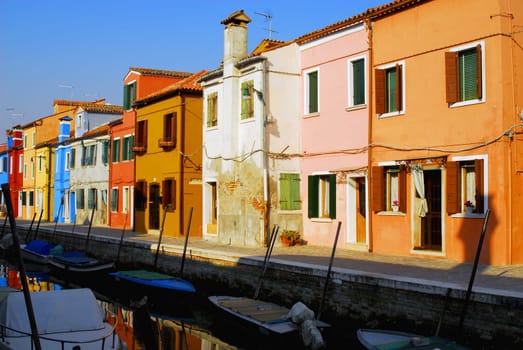 Colourful fisherman's houses