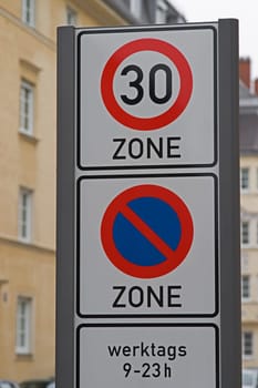 Signs in the city