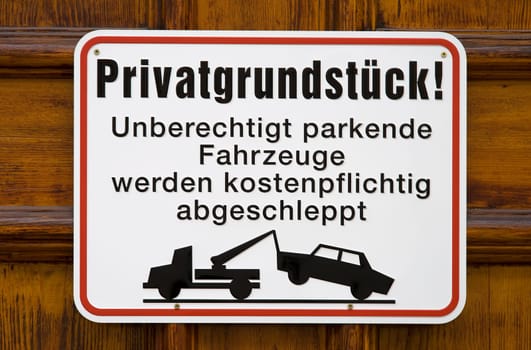Private parking ban