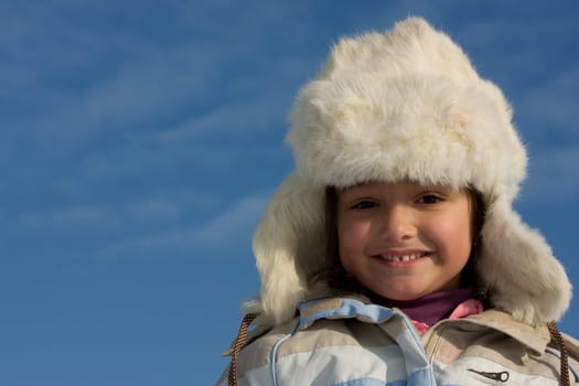 Portrait of Winter girl