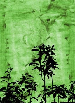 Grunge foliage