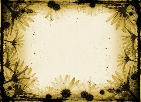 Floral grunge