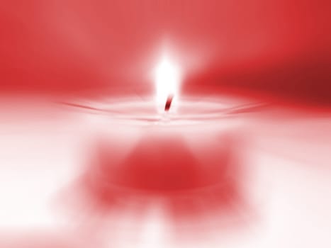 Abstract flame