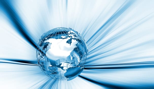 Abstract globe
