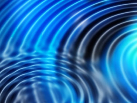 Abstract blue