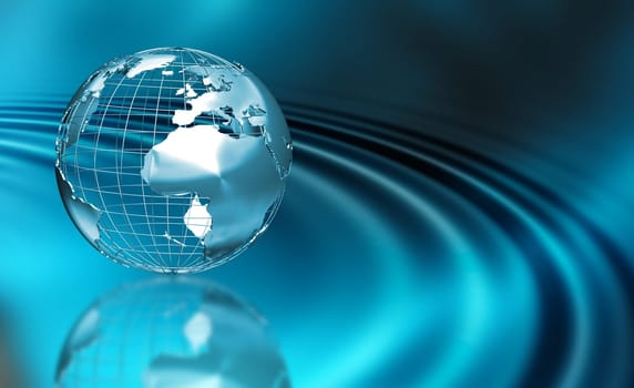 Abstract globe