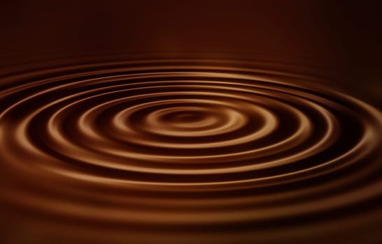 Velvet chocolate ripples