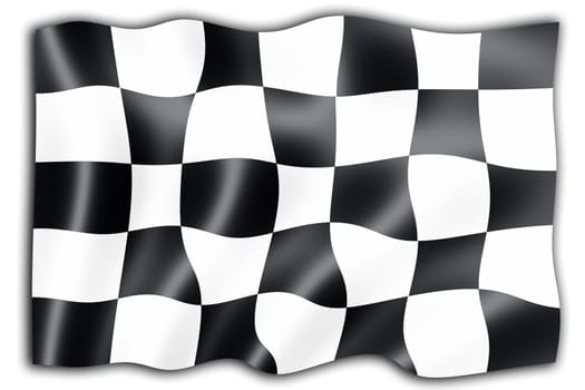 Checkered flag