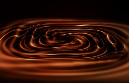 Velvet chocolate ripples