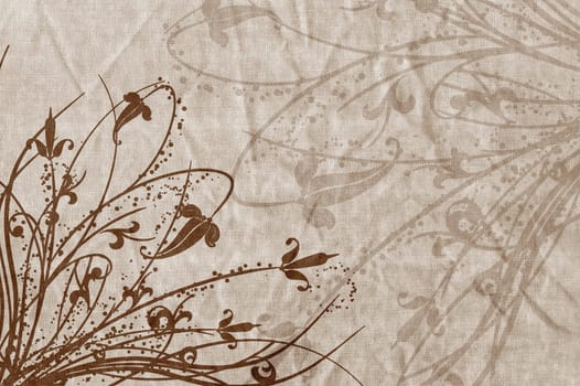 Floral grunge