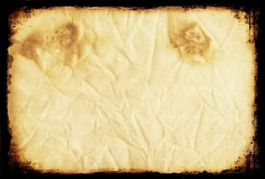 Burnt paper