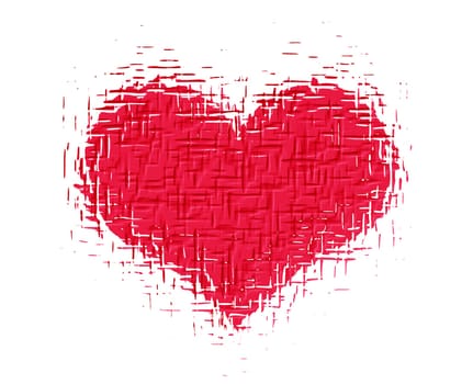 Grunge heart