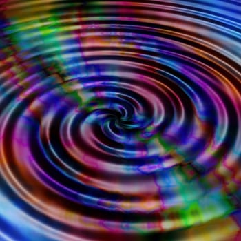 Rainbow ripples